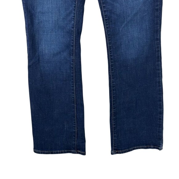 Levi's NEW Classic Bootcut Dark Wash Blue Denim Jeans W28 L32 Women's Size 6 - Picture 3 of 13